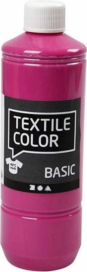 PacklinQ Textile Color. roze. 500 ml 1 fles