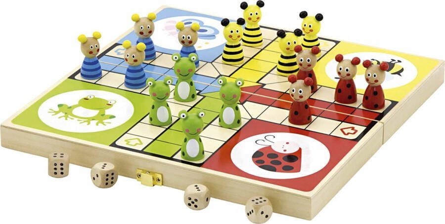 PacklinQ VIGA Ludo dieren bordspel 1set 1 set