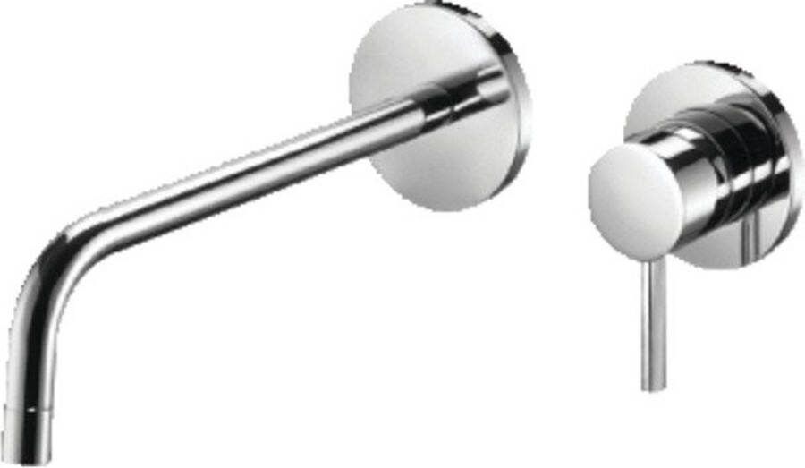 Paffoni Light inbouw wastafelkraan chroom LIG103CR70