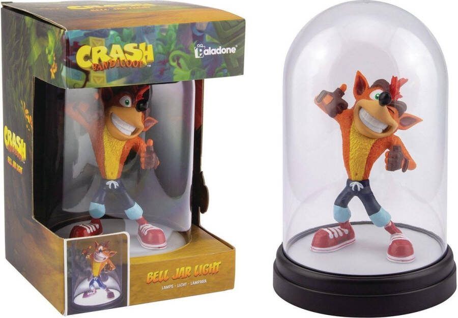 Paladone Products Crash Bandicoot Bell Jar Light MERCHANDISE