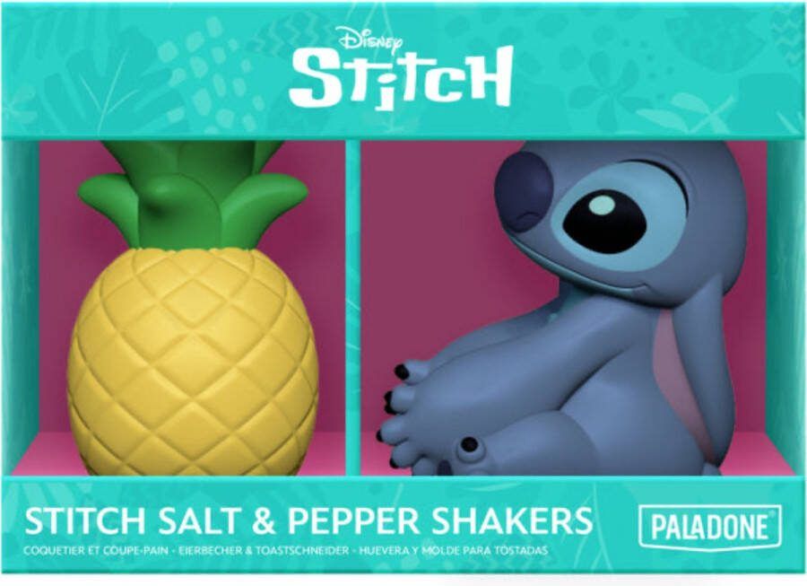 Paladone Disney Lilo & Stitch en ananas keramisch peper- en zoutstel