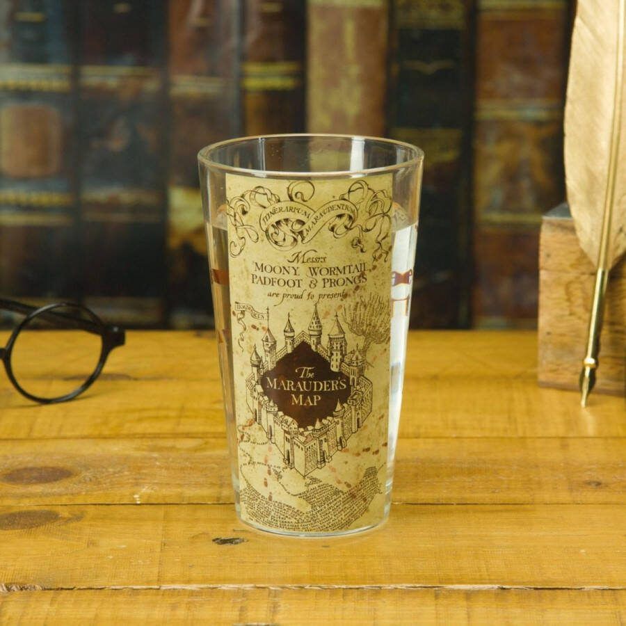 Paladone Harry Potter Marauders Kaart Waterglas