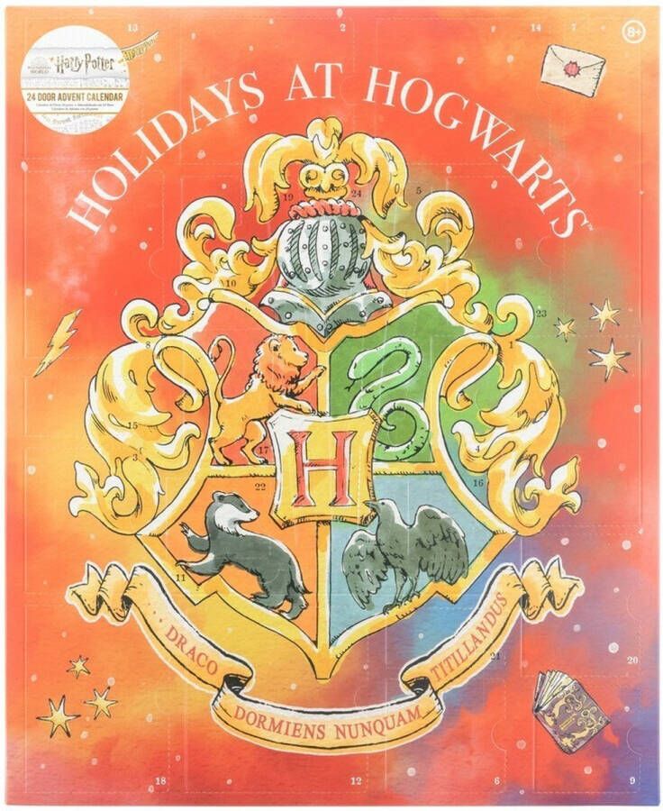 Paladone Harry Potter Holidays at Hogwarts 24 Days Advent Calendar (Stationnery Set)