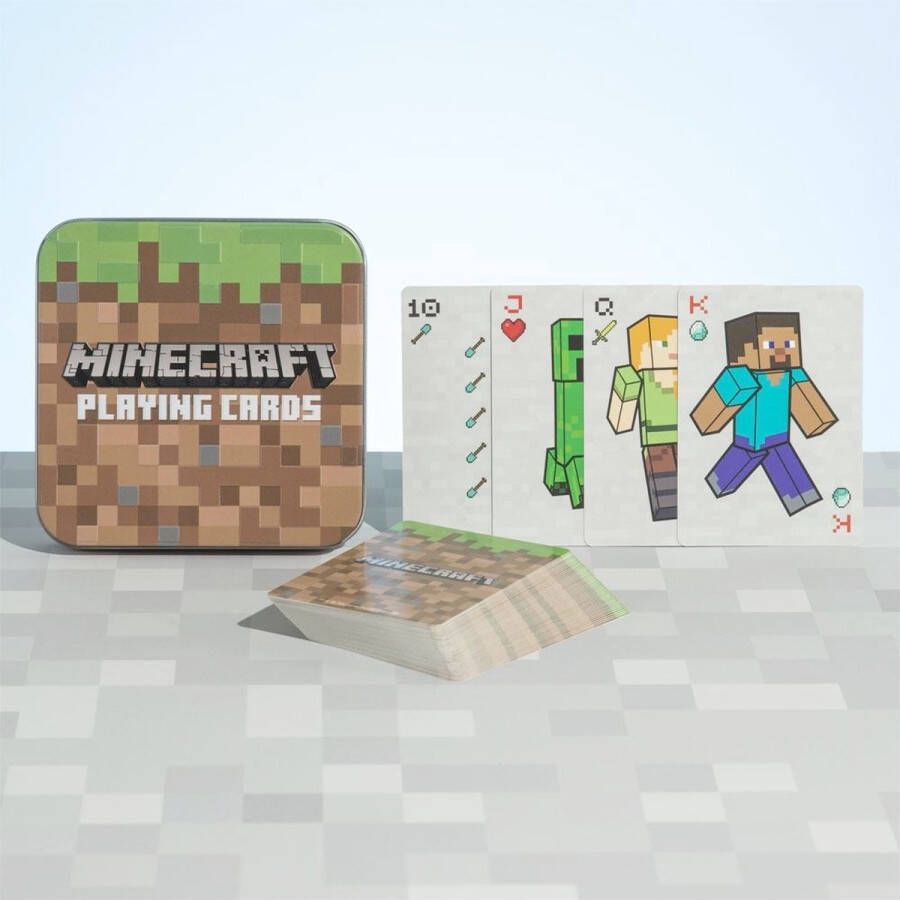 Paladone Minecraft: Speelkaarten met opbergdoosje