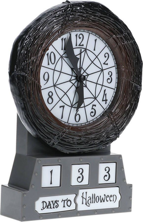 Paladone Nightmare Before Christmas Countdown Alarm Clock Glow In The Dark Wekker