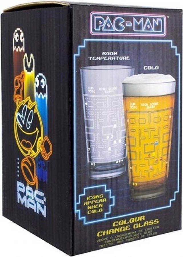Paladone Pac-Man Colour Change Glass