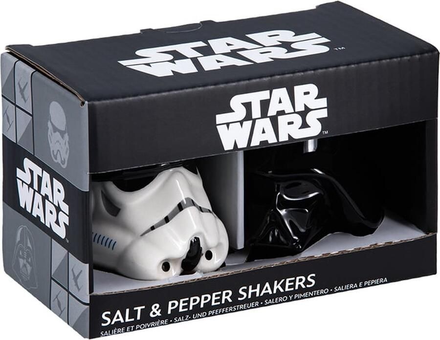 Paladone Star Wars Darth Vader en Stormtrooper keramisch peper- en zoutstel