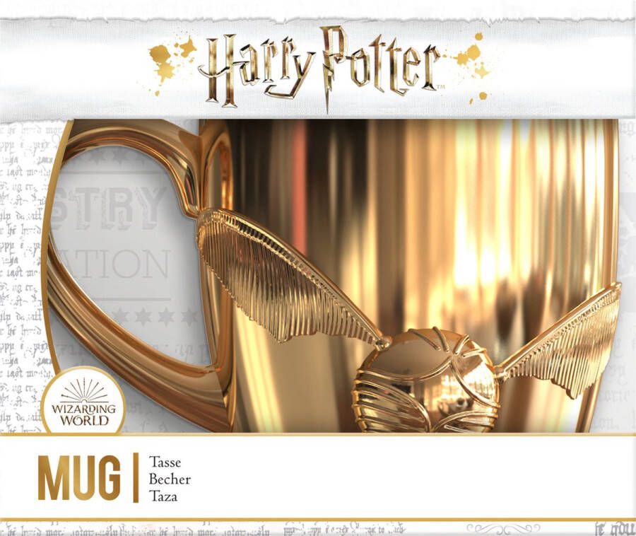 Paladone Products Harry Potter Golden Snitch 3D Mok Goud 450ml