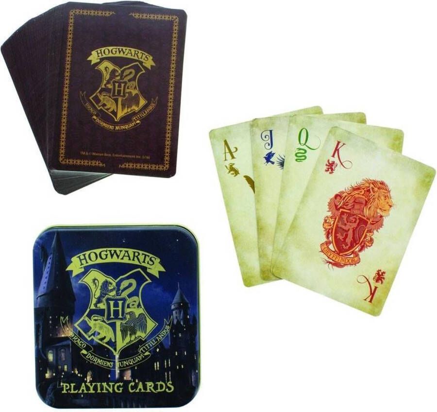 Paladone Products HARRY POTTER Hogwarts Castle Playing Cards