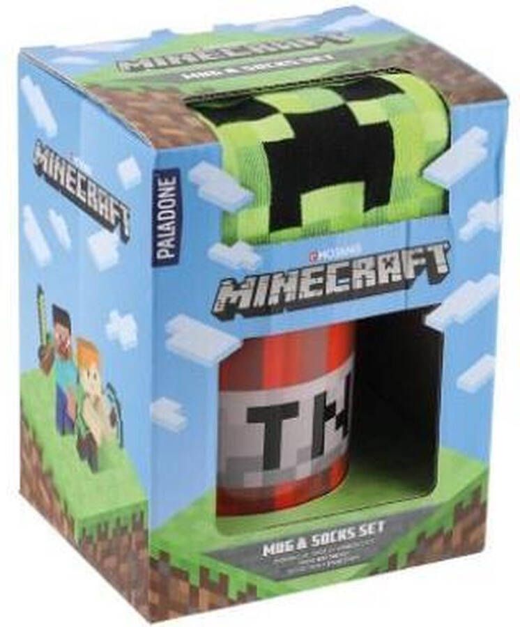 Paladone Minecraft: Mug & Socks Set