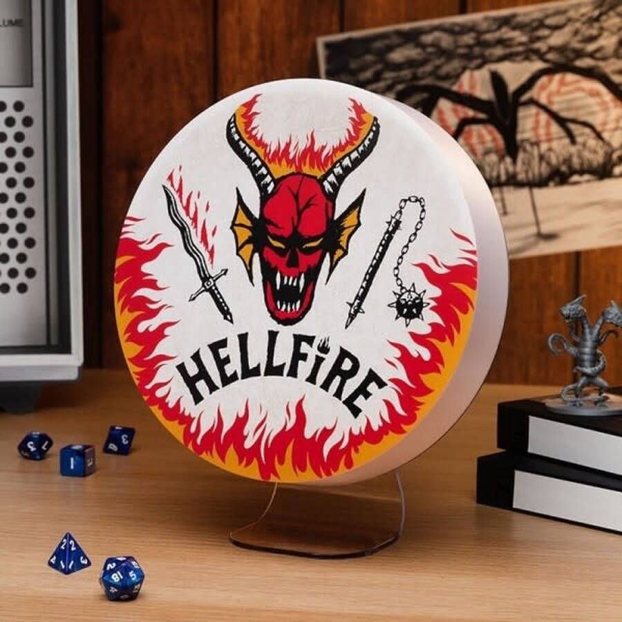Paladone Stranger Things: Hellfire Club Logo Light