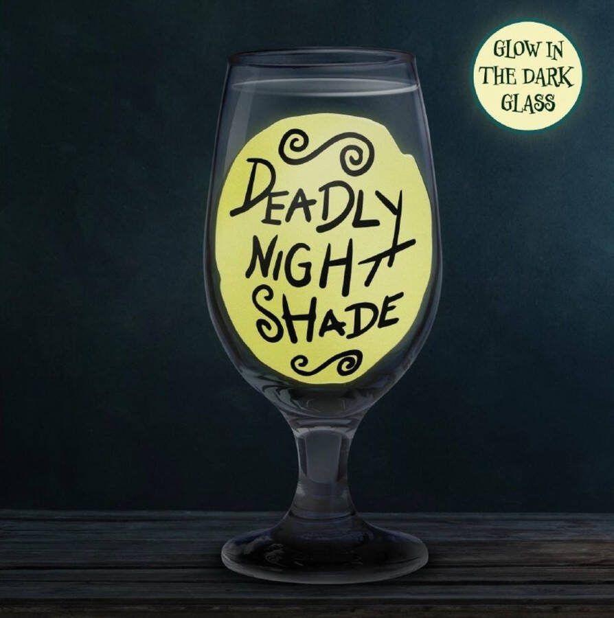 Disney nightmare_before_christmas The Nightmare Before Christmas Glow in the Dark Glas