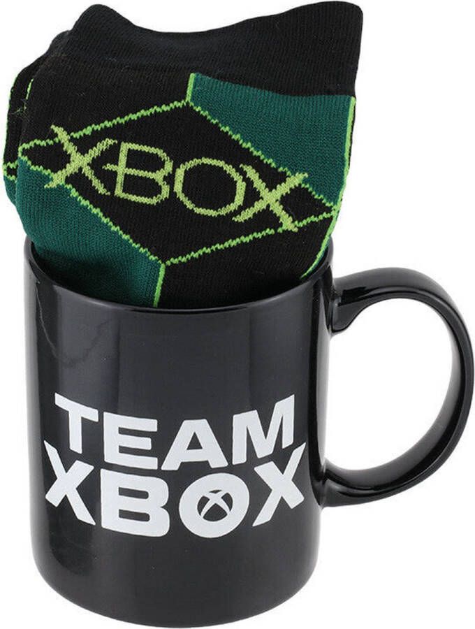 Paladone Products Ltd Xbox Team Xbox Mok en Sokken Geschenkset