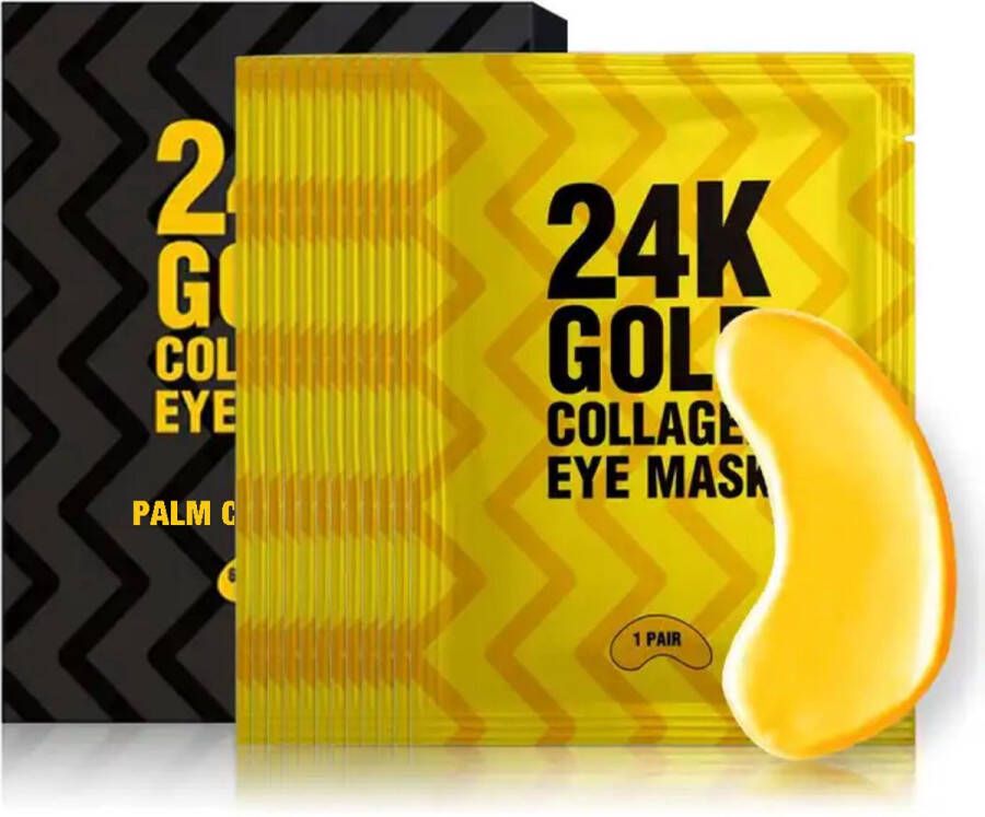 Palm Collageen Oogmasker 24 stuks (12 paar) Gezichtsmaskers Verzorging Anti Wallen en Donkere Kringen – Eye Oog Patches Pads