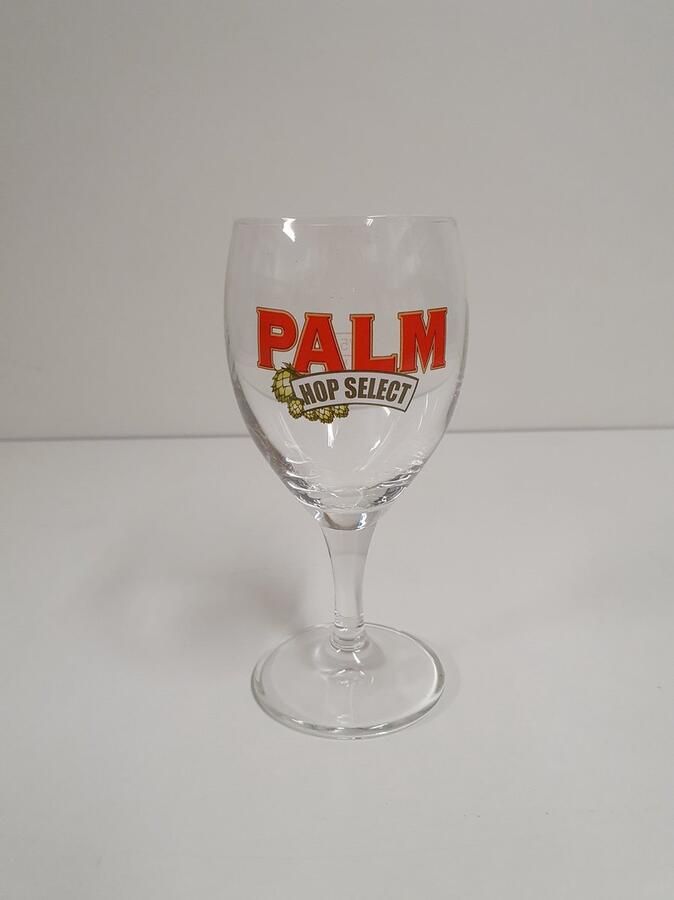 Palm 3x 75ml hop select proefglaasje bierglas bierglazen bier glas glazen