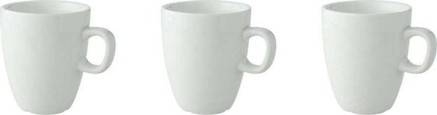 Palmer Beker Robusta 15 cl Offwhite Porselein 3 stuks