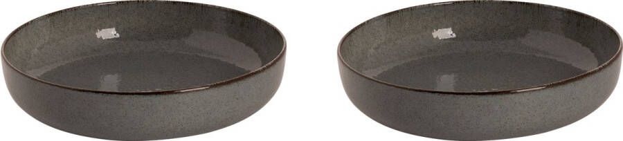 Palmer Bord diep Antigo 19 cm Blauw Porselein 2 stuks