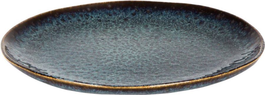 Palmer Bord Eccentric 22 cm Blauw Stoneware 1 stuk(s)