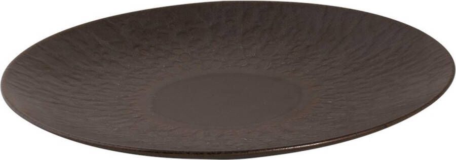 Palmer bord Ruston 27cm coupe bruin doos a 6 stuks