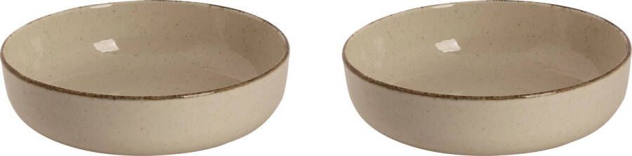 Palmer Schaal Antigo 15 cm 47 cl Crème Porselein 2 stuks