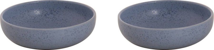 Palmer Schaal Sandy Loam 16 cm 50 cl Blauw Stoneware 2 stuk(s)