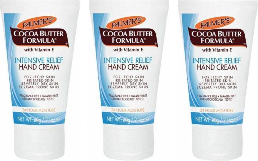 Palmers 3 x 60ml Cocoa Butter Hand Cream Intensive
