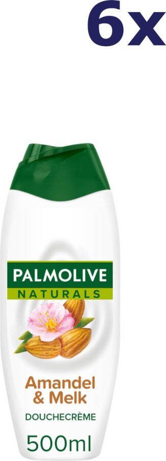 Palmolive 6x douchecréme Naturals Amandel 500 ml