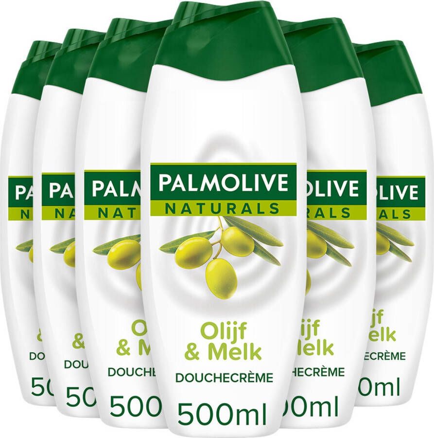 Palmolive 6x Douchecréme Naturals Olijf 500 ml