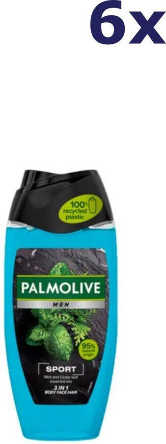 Palmolive 6x Douchegel 250ml For Men Sport
