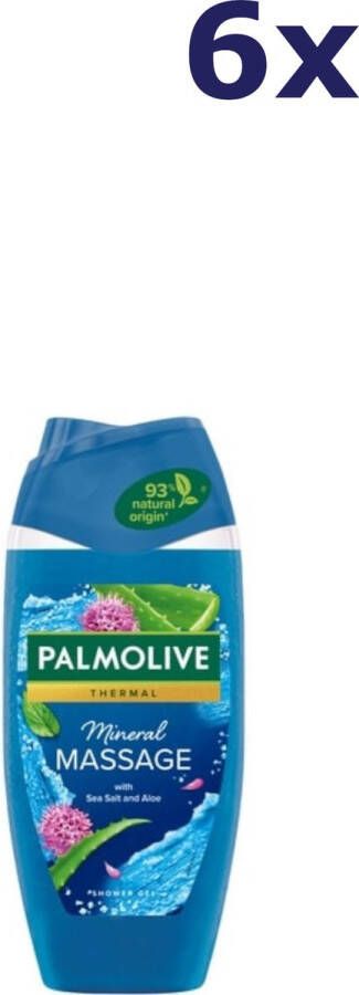 Palmolive 6x Douchegel Mineral Massage 250 ml