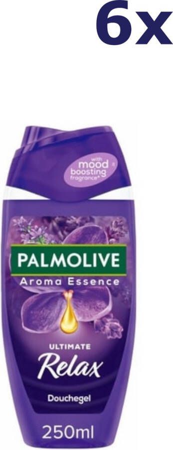 Palmolive 6x Douchegel – Sunset Relax Lavendel 250 ml
