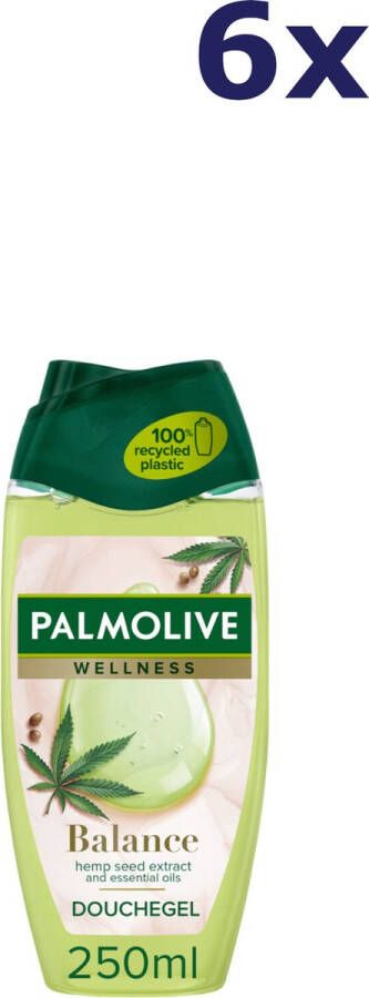 Palmolive 6x Douchegel – Wellness Balance 250 ml