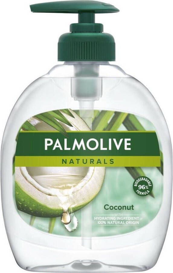 Palmolive 6x Handzeep Naturals Kokos 300 ml