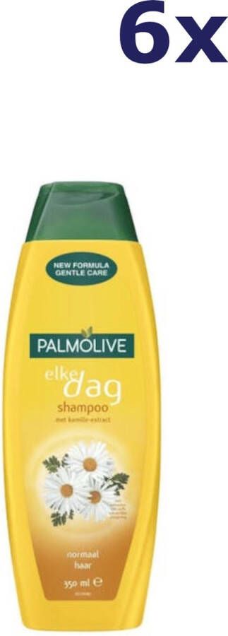 Palmolive Shampoo Elke Dag Kamille Extract 6 x 350 ml Voordeelverpakking