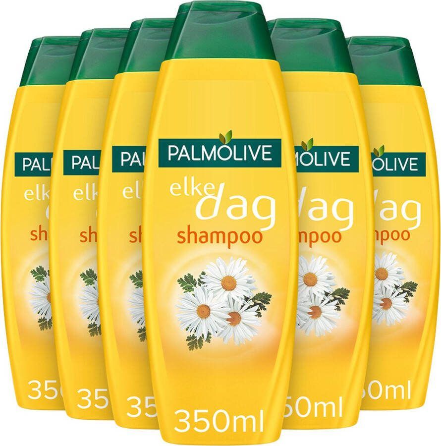 Palmolive 6x Shampoo Elke Dag 350 ml