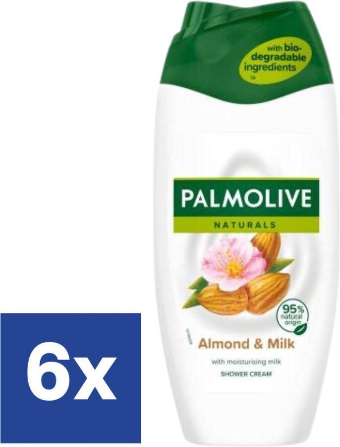 Palmolive Amandel & Melk Douchegel 6 x 250 ml