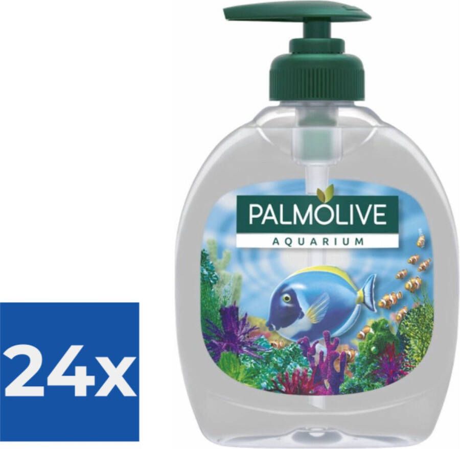 Palmolive Aquarium Handzeep 300 ml Voordeelverpakking 24 stuks
