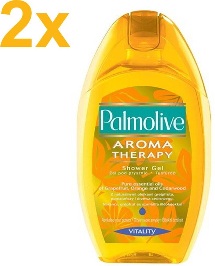 Palmolive Aromatherapy Vitality Douchegel 2x 250ml Voordeelverpakking DUO DEAL