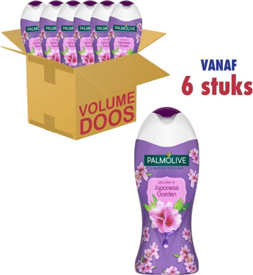 Palmolive Douche Japanese Garden 6 x 250 ml