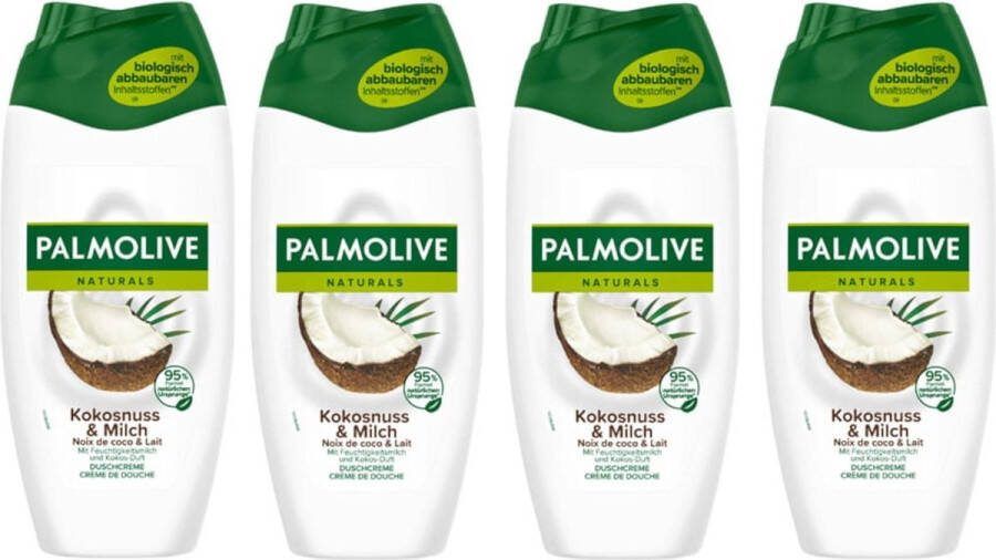 Palmolive Douchegel Cocos 4 x 250 ml