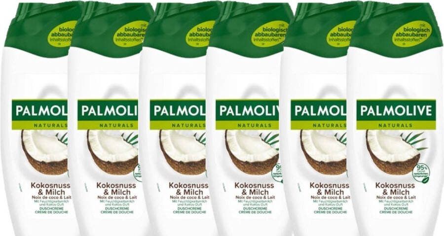 Palmolive Douchegel Cocos 6 x 250 ml Voordeelverpakking