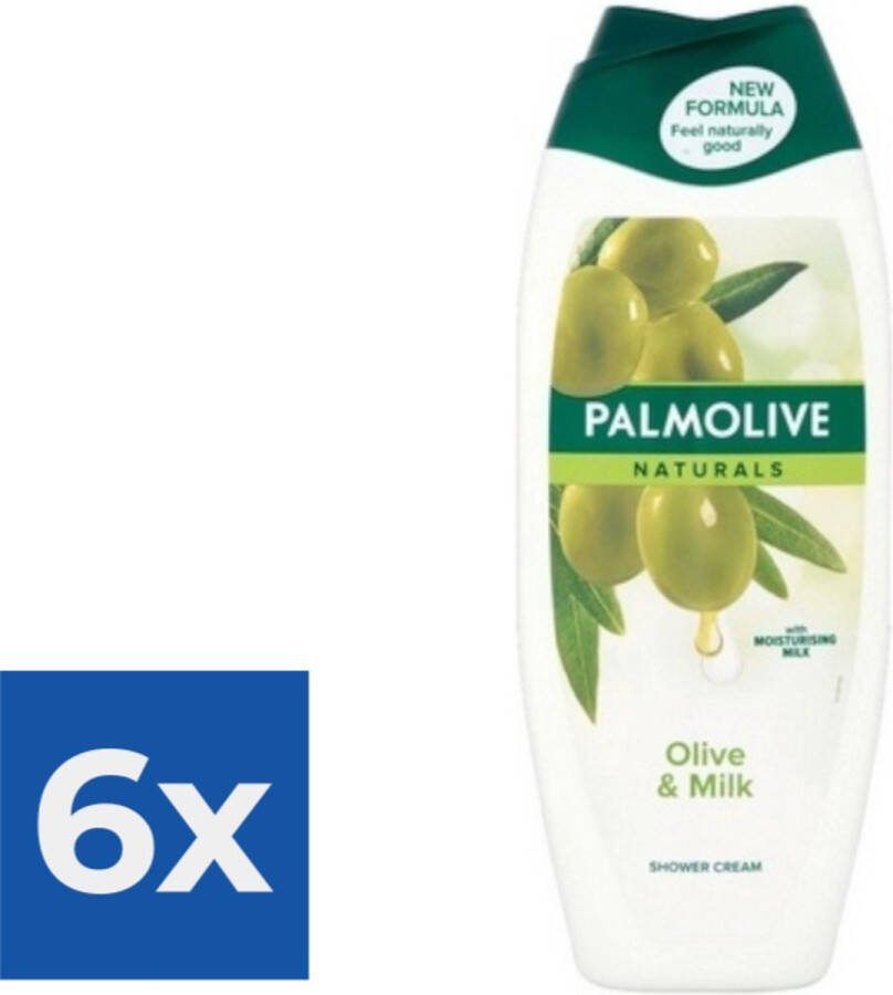Palmolive Douchegel Olive 500 ml Voordeelverpakking 6 stuks