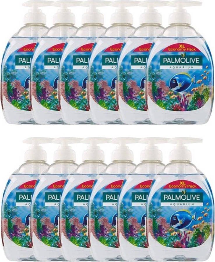 Palmolive Handzeep Aquarium Navulling 12x500 ml Voordeelverpakking