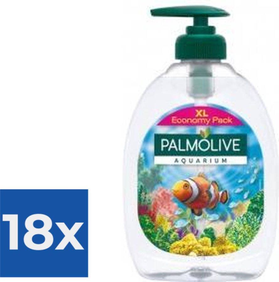Palmolive Handzeep Aquarium 500 ml Voordeelverpakking 18 stuks