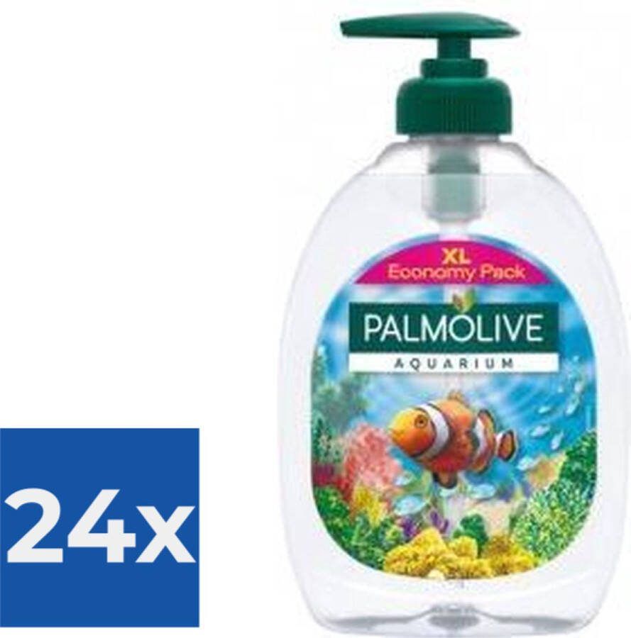 Palmolive Handzeep Aquarium 500 ml Voordeelverpakking 24 stuks