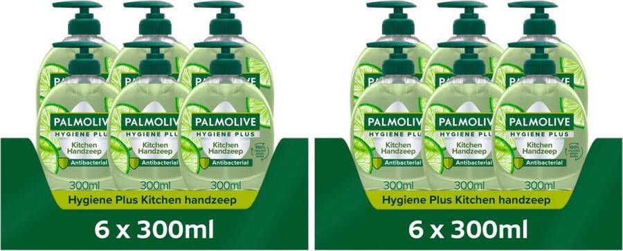 Palmolive Handzeep Hygiene Plus Kitchen 12 x 300 ml