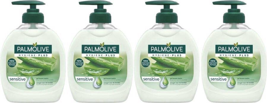 Palmolive Handzeep Hygiene-Plus Sensitive 4 x 300 ml Voordeelverpakking