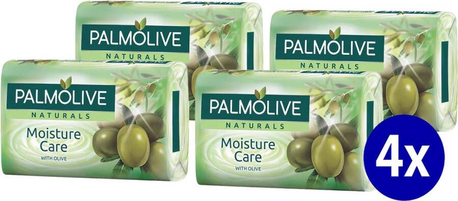 Palmolive handzeep Naturals olijf Moisture care met olijven 16 x 90 gram Voordeelverpakking