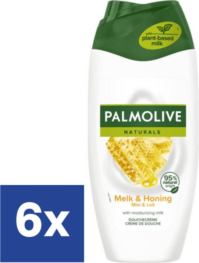 Palmolive Melk & Honing Douchegel 6 x 250 ml