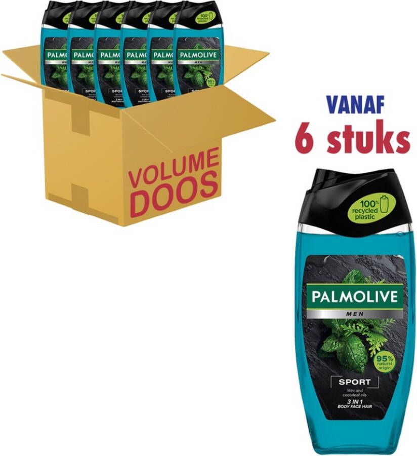 Palmolive Men Douche Revitalising Sport (6 x 250ml)